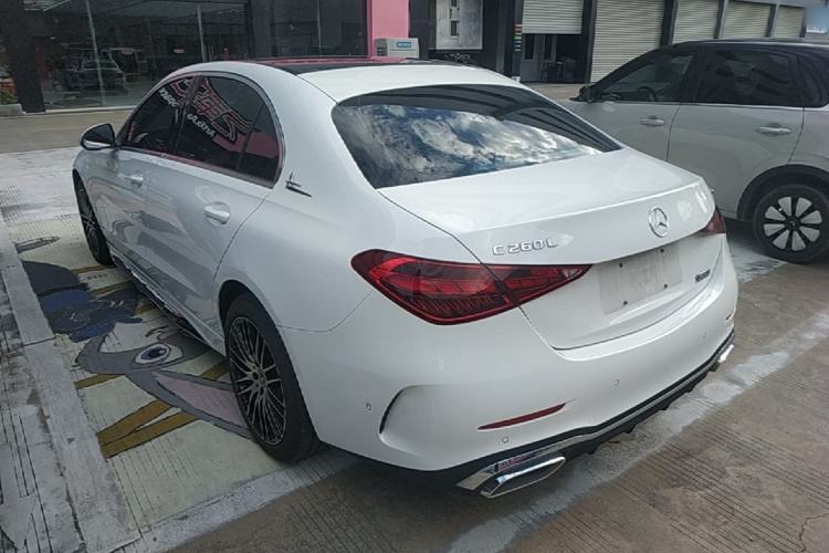 Used Mercedes-Benz C-Class 2024 Restyled C 260 L Sport Edition Rear Left 45 Deg