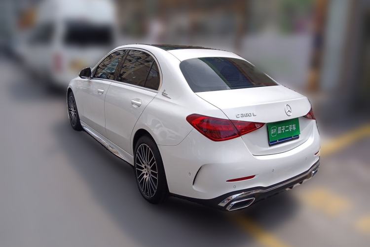 Used Mercedes-Benz C-Class 2024 Restyled C 260 L Sport Edition Rear Left 45 Deg