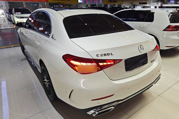 Used Mercedes-Benz C-Class 2024 Second Facelift C 260 L Sport Edition Rear Left 45 Deg