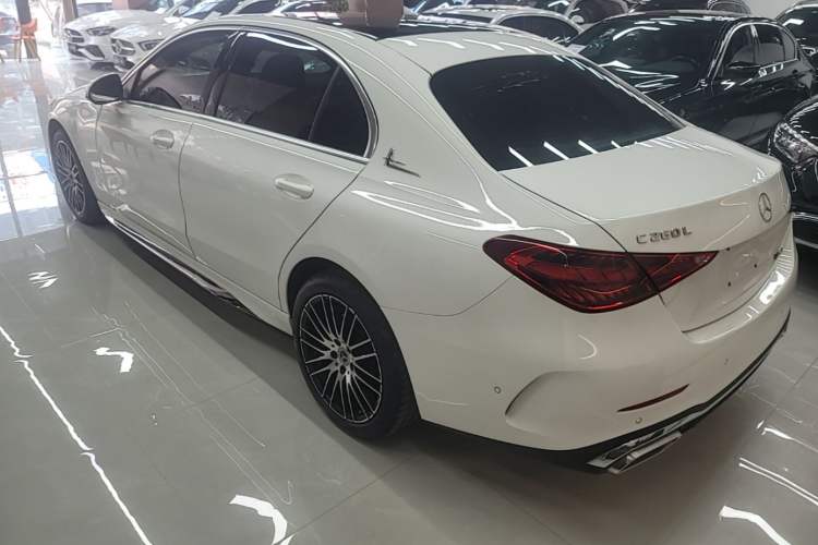 Used Mercedes-Benz C-Class 2024 Restyled C-Class 260 L Sport Edition Rear Left 45 Deg