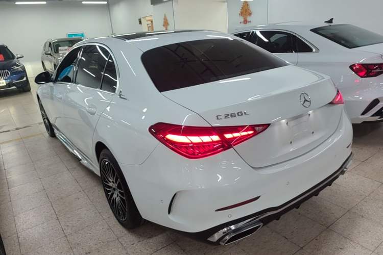 Used Mercedes-Benz C-Class 2024 Restyled C 260 L Sport Edition Rear Left 45 Deg