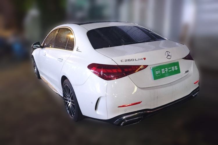 Used Mercedes-Benz C-Class 2024 C 260 L Sport Edition Rear Left 45 Deg
