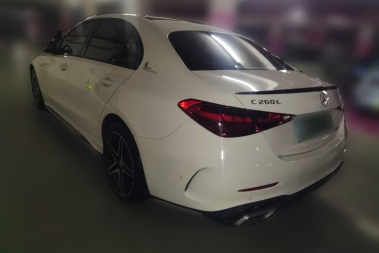 Used Mercedes-Benz C-Class 2024 C 260 L Brilliant Night Sports Edition Rear Left 45 Deg