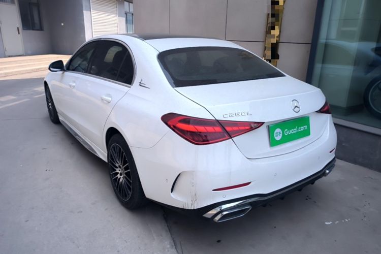 Used Mercedes-Benz C-Class 2024 Second Facelift C 260 L Sport Edition Rear Left 45 Deg