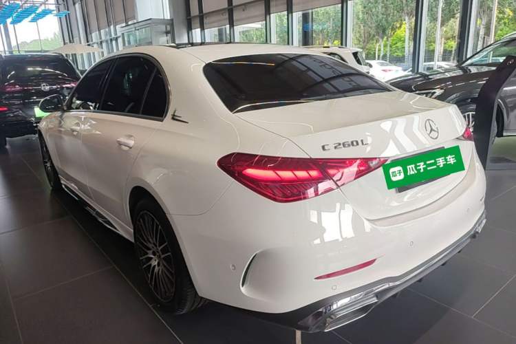 Used Mercedes-Benz C-Class 2024 Restyled C 260 L Sport Edition Rear Left 45 Deg