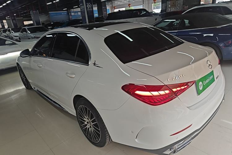 Used Mercedes-Benz C-Class 2024 Restyled C 260 L Sport Edition Rear Left 45 Deg