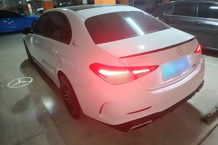 Used Mercedes-Benz C-Class 2024 C 260 L Brilliant Night Sports Edition Rear Left 45 Deg
