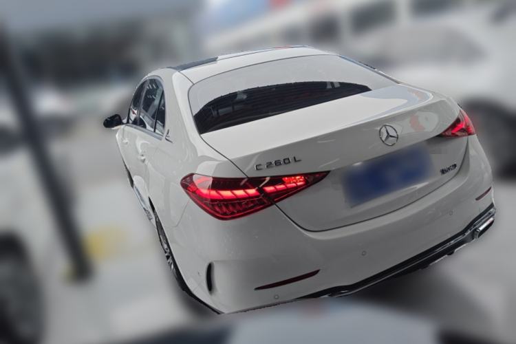 Used Mercedes-Benz C-Class 2024 C 260 L Sport Edition Rear Left 45 Deg