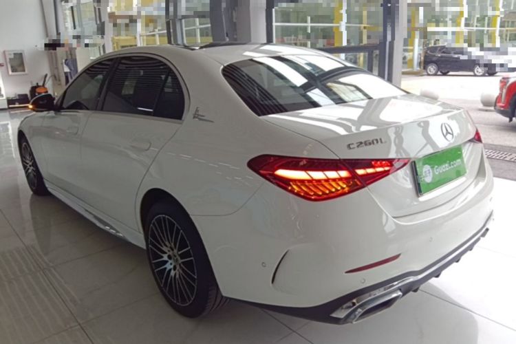 Used Mercedes-Benz C-Class 2024 Restyled C 260 L Sport Edition Rear Left 45 Deg