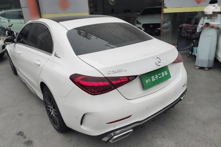 Used Mercedes-Benz C-Class 2024 Restyled C 260 L Sport Edition Rear Left 45 Deg
