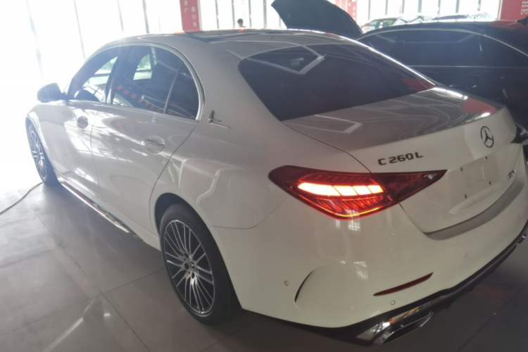 Used Mercedes-Benz C-Class 2024 Second Facelift C 260 L Sport Edition Rear Left 45 Deg