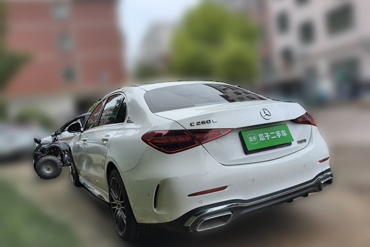 Used Mercedes-Benz C-Class 2024 Restyled C-Class 260 L Sport Edition Rear Left 45 Deg