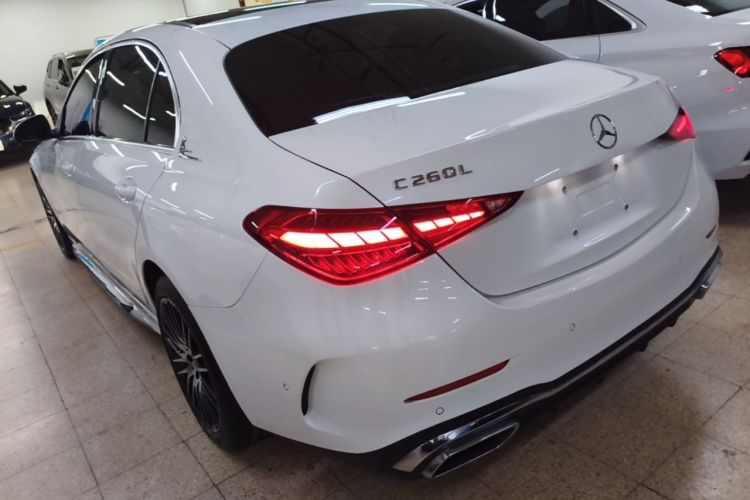 Used Mercedes-Benz C-Class 2024 Restyled C 260 L Sport Edition Rear Left 45 Deg