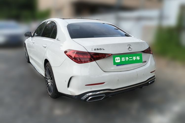Used Mercedes-Benz C-Class 2024 C 260 L Sport Edition Rear Left 45 Deg