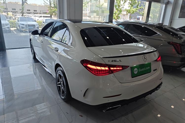 Used Mercedes-Benz C-Class 2024 Second Facelift C 260 L Starry Night Sport Edition Rear Left 45 Deg