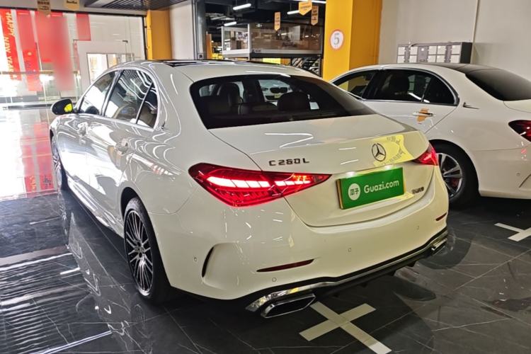 Used Mercedes-Benz C-Class 2024 Restyled C 260 L Sport Edition Rear Left 45 Deg
