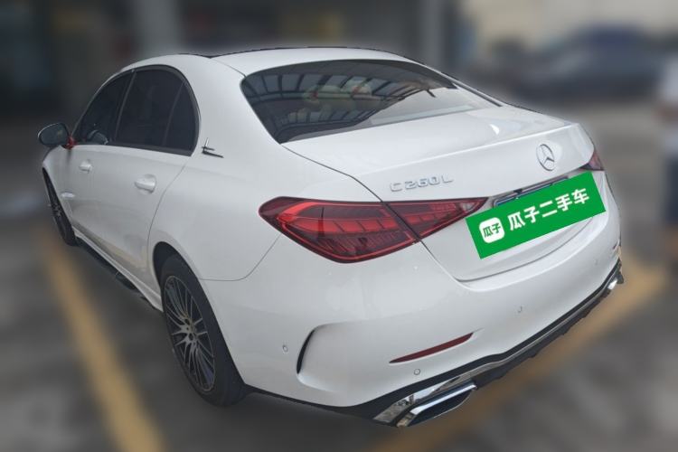 Used Mercedes-Benz C-Class 2024 C 260 L Sport Edition Rear Left 45 Deg