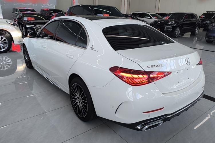 Used Mercedes-Benz C-Class 2024 Second Facelift C 260 L Sport Edition Rear Left 45 Deg