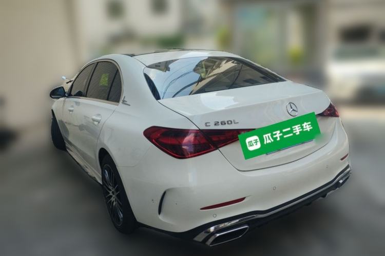 Used Mercedes-Benz C-Class 2024 Second Facelift C 260 L Sport Edition Rear Left 45 Deg