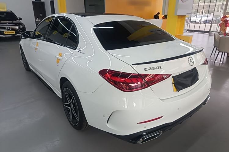 Used Mercedes-Benz C-Class 2024 Facelift C 260 L Night Edition Sport Version Rear Left 45 Deg