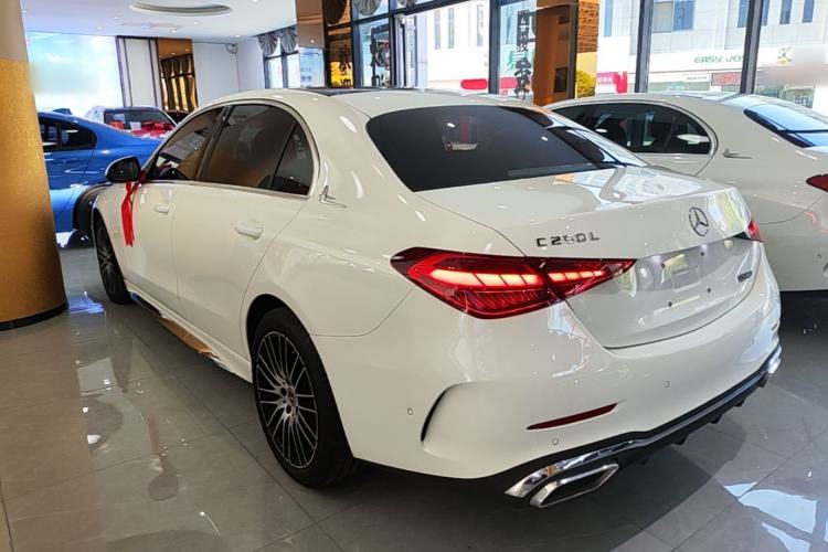 Used Mercedes-Benz C-Class 2024 Restyled C 260 L Sport Edition Rear Left 45 Deg