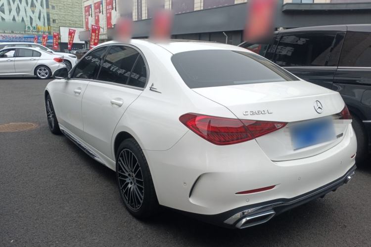 Used Mercedes-Benz C-Class 2024 Second Facelift C 260 L Sport Edition Rear Left 45 Deg