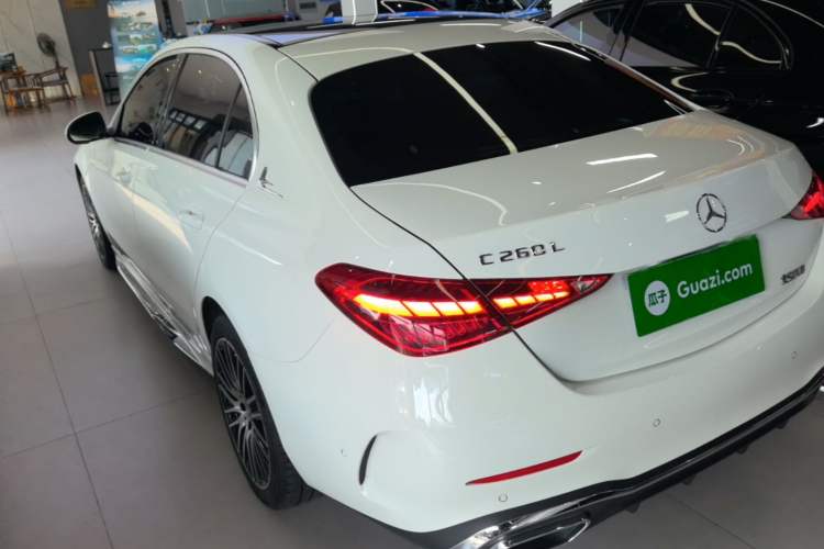 Used Mercedes-Benz C-Class 2024 Second Facelift C 260 L Sport Edition Rear Left 45 Deg
