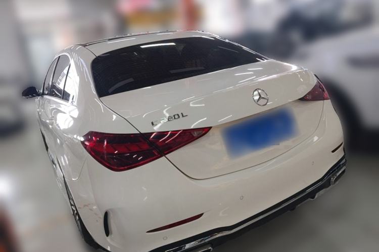 Used Mercedes-Benz C-Class 2024 Second Facelift C 260 L Sport Edition Rear Left 45 Deg