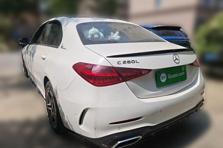 Used Mercedes-Benz C-Class 2024 Facelifted C-Class 260 L Night Edition Sports Version Rear Left 45 Deg