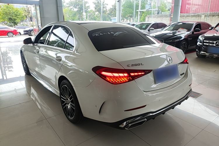 Used Mercedes-Benz C-Class 2024 Second Facelift C 260 L Sport Edition Rear Left 45 Deg