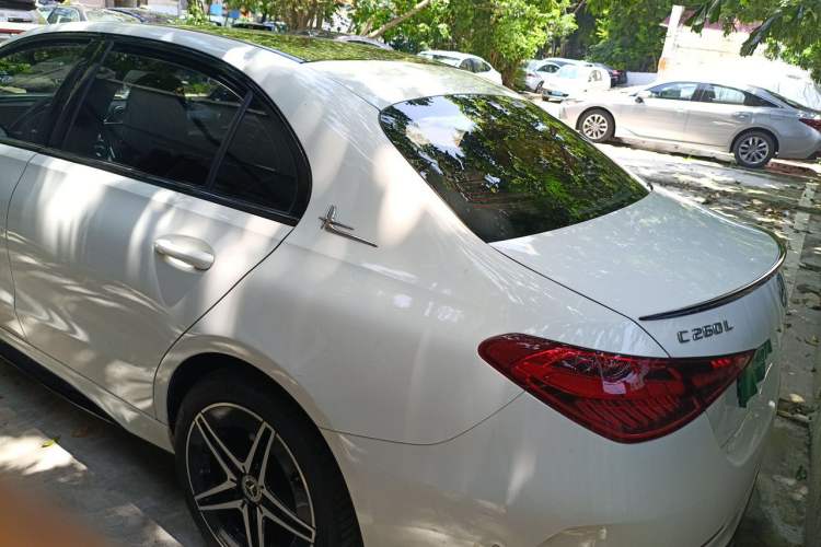 Used Mercedes-Benz C-Class 2024 C 260 L Brilliant Night Sports Edition Rear Left 45 Deg