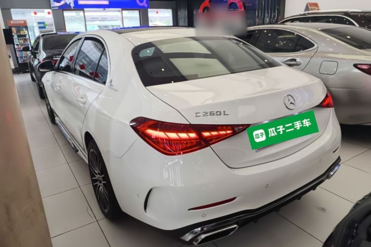 Used Mercedes-Benz C-Class 2024 C 260 L Sport Edition Rear Left 45 Deg