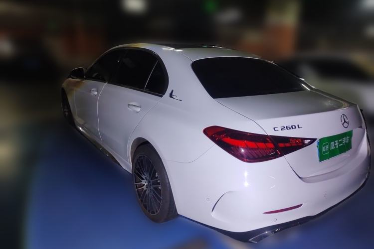 Used Mercedes-Benz C-Class 2024 Restyled C 260 L Sport Edition Rear Left 45 Deg