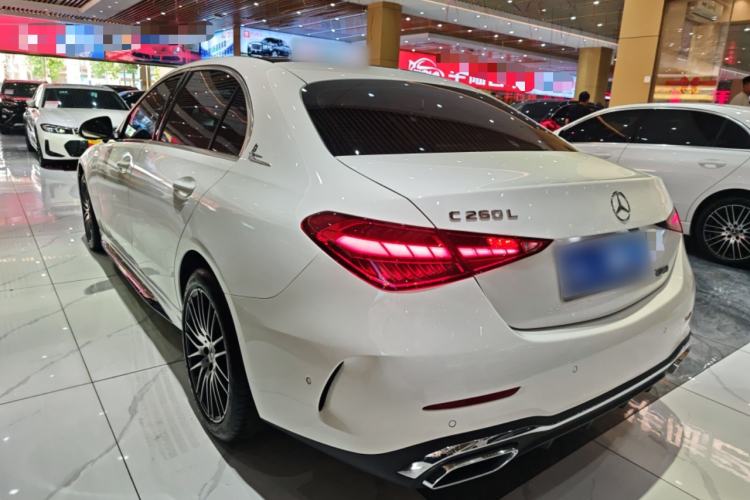 Used Mercedes-Benz C-Class 2024 Restyled C 260 L Sport Edition Rear Left 45 Deg