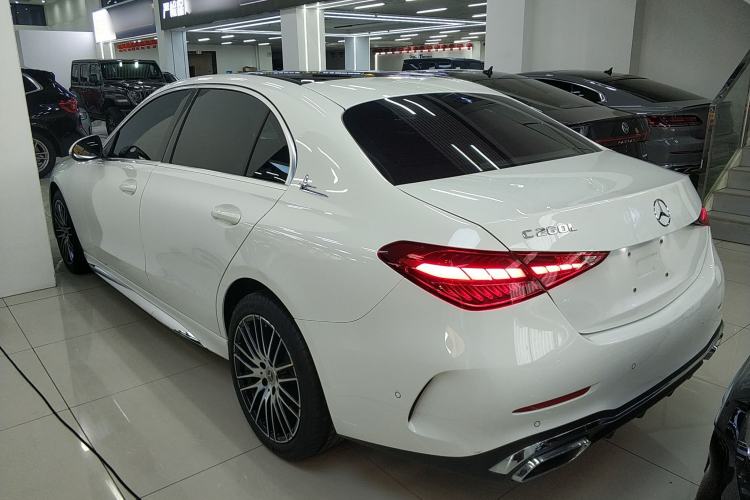 Used Mercedes-Benz C-Class 2024 Restyled C 260 L Sport Edition Rear Left 45 Deg