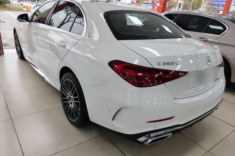 Used Mercedes-Benz C-Class 2024 Restyled C 260 L Sport Edition Rear Left 45 Deg