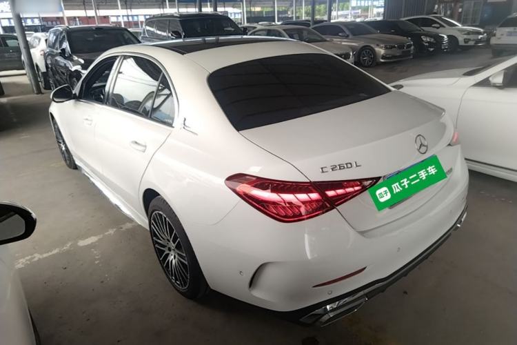 Used Mercedes-Benz C-Class 2024 Restyled C 260 L Sport Edition Rear Left 45 Deg