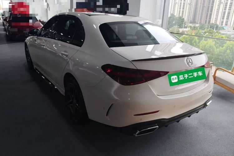 Used Mercedes-Benz C-Class 2024 Facelift C 260 L Night Edition Sport Version Rear Left 45 Deg