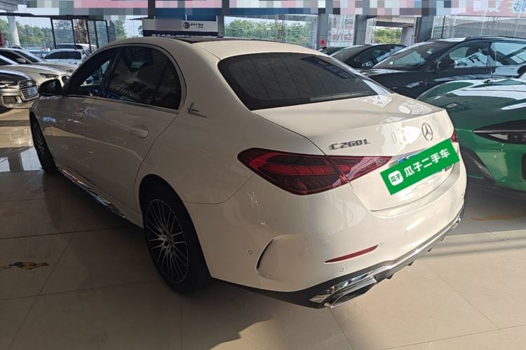 Used Mercedes-Benz C-Class 2024 Restyled C 260 L Sport Edition Rear Left 45 Deg