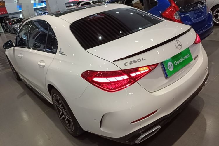 Used Mercedes-Benz C-Class 2024 Facelift C 260 L Night Edition Sport Version Rear Left 45 Deg
