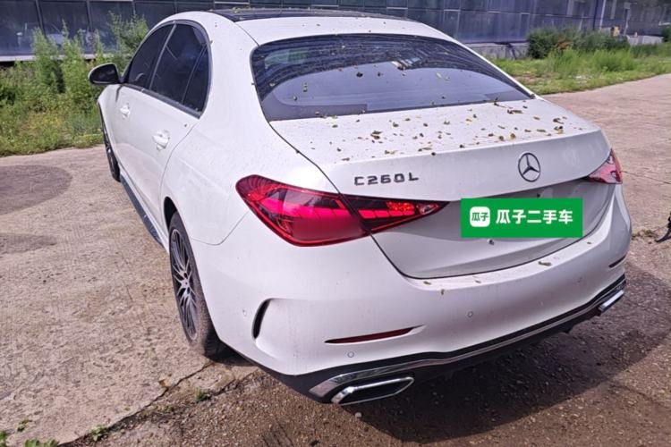 Used Mercedes-Benz C-Class 2024 C 260 L Sport Edition Rear Left 45 Deg