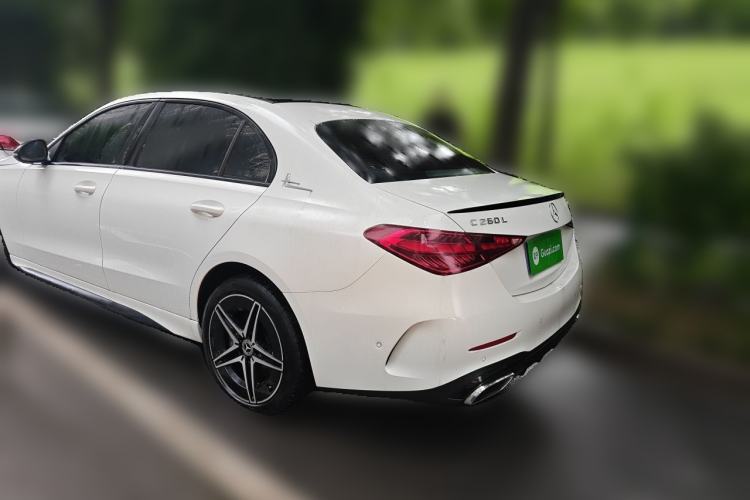 Used Mercedes-Benz C-Class 2024 Facelift C 260 L Night Edition Sport Version Rear Left 45 Deg