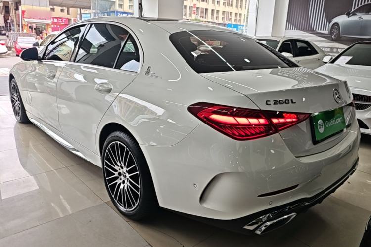 Used Mercedes-Benz C-Class 2024 Second Facelift C 260 L Sport Edition Rear Left 45 Deg