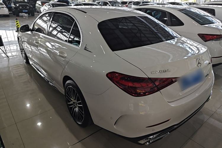Used Mercedes-Benz C-Class 2024 Restyled C 200 L Sport Edition Rear Left 45 Deg