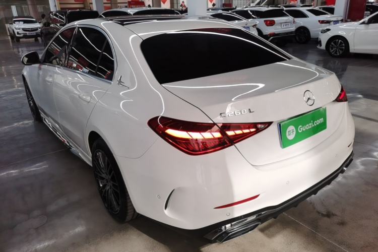 Used Mercedes-Benz C-Class 2024 Restyled C 260 L Sport Edition Rear Left 45 Deg