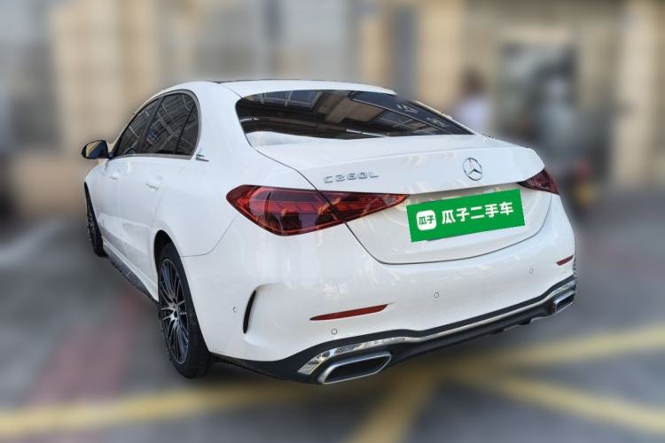 Used Mercedes-Benz C-Class 2024 Second Facelift C 260 L Sport Edition Rear Left 45 Deg