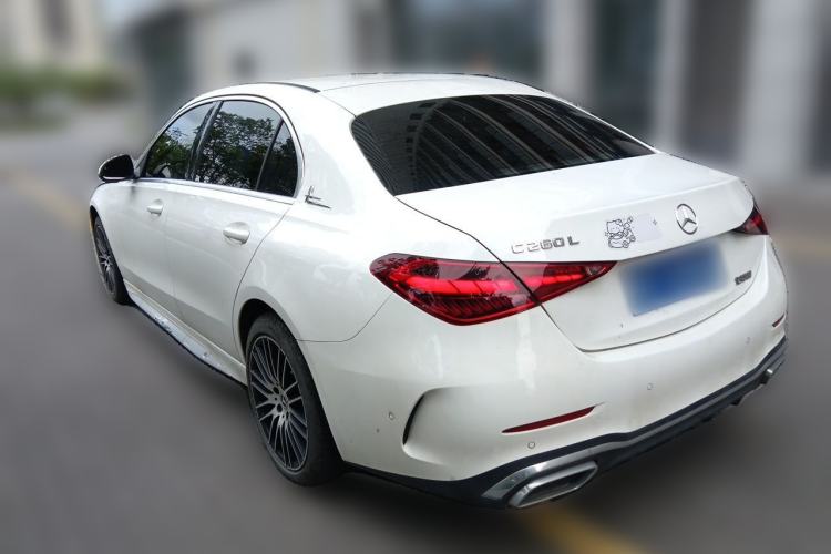 Used Mercedes-Benz C-Class 2024 C 200 L Sport Edition Rear Left 45 Deg
