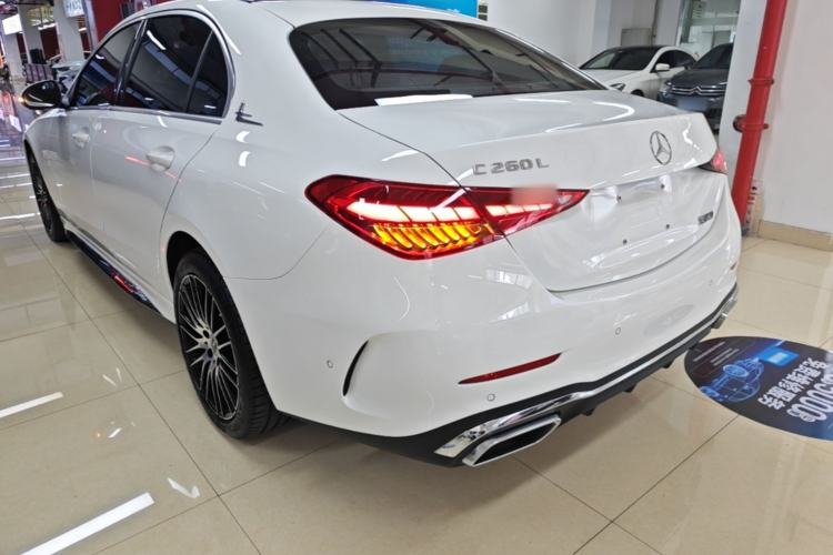 Used Mercedes-Benz C-Class 2024 Restyled C 260 L Sport Edition Rear Left 45 Deg