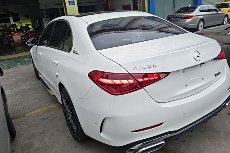 Used Mercedes-Benz C-Class 2024 C 260 L Sport Edition Rear Left 45 Deg