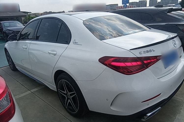 Used Mercedes-Benz C-Class 2024 Facelift C 260 L Night Edition Sport Version Rear Left 45 Deg